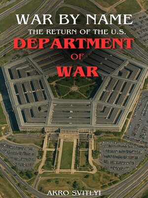 cover image of War by Name